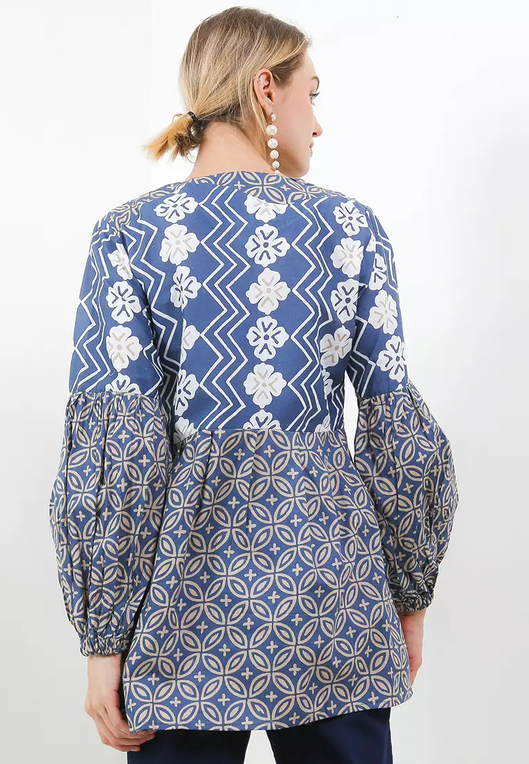 Belleza Blouse Batik Wanita Exclusive Premium Casual Modern