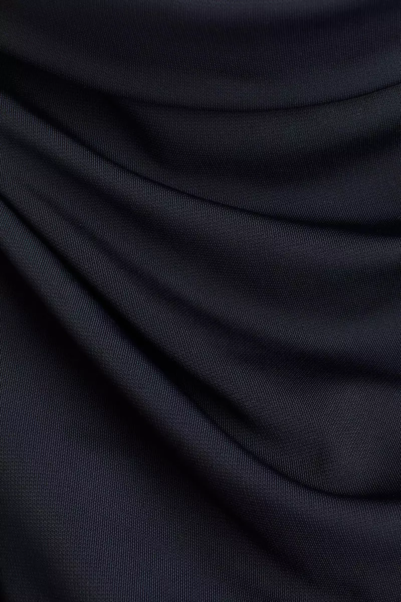 Jersey halterneck top