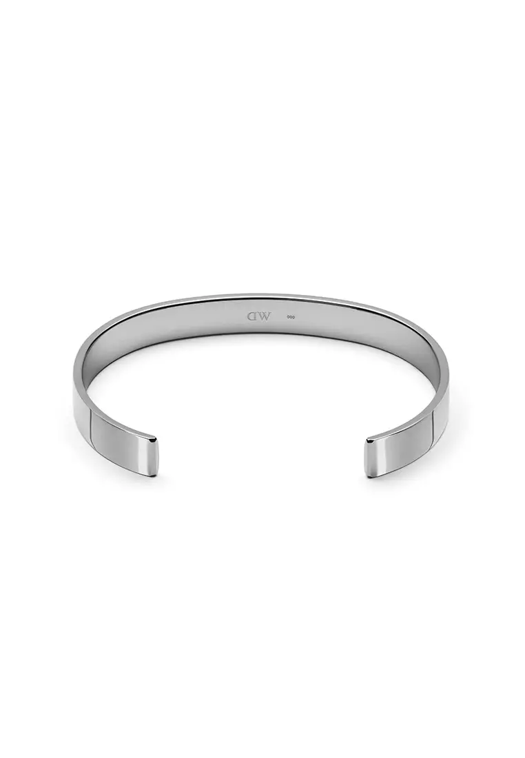 Line Cuff Polished Silver 7mm - Unisex Bracelet for women and men stainless steel Bracelet DW Official Authentic Original gelang tangan perempuan lelaki DW