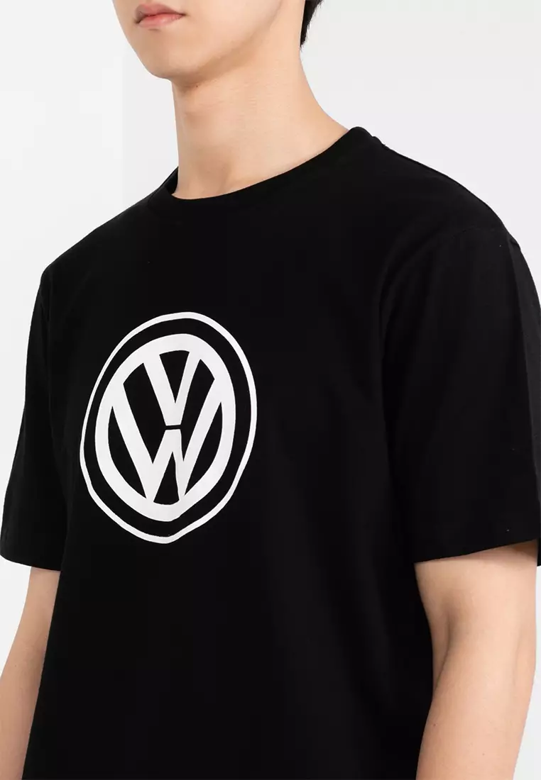 Round Neck Logo Tee