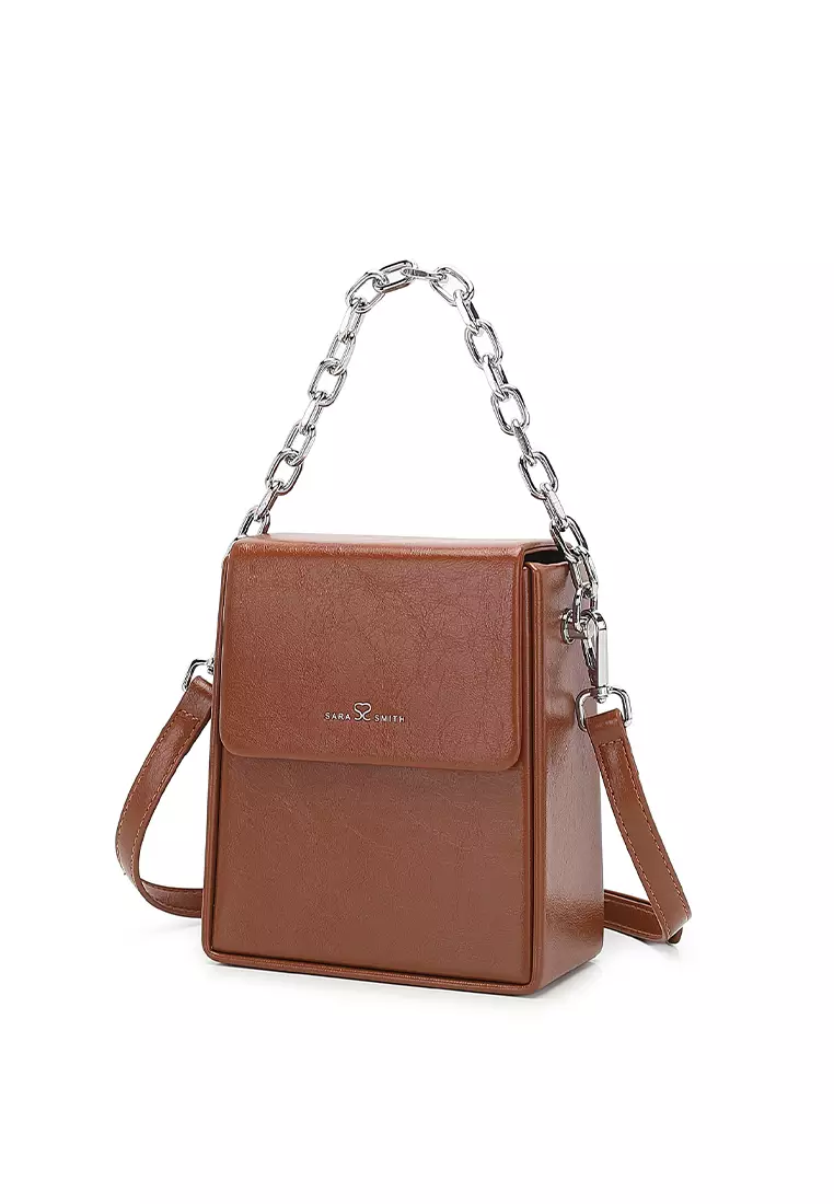 Women's Sling Bag / Crossbody Bag / Shoulder Bag - Brown