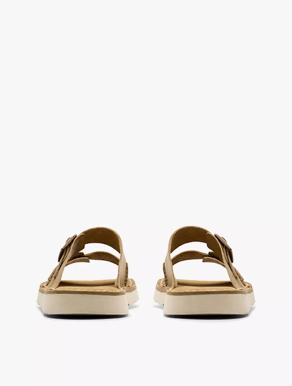 Clarks Solsbury Strap Dark Sand Lea