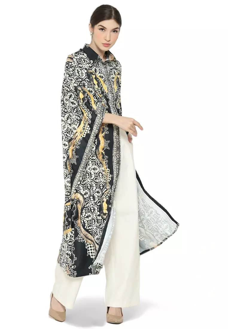 Kanzi Collared Kaftan