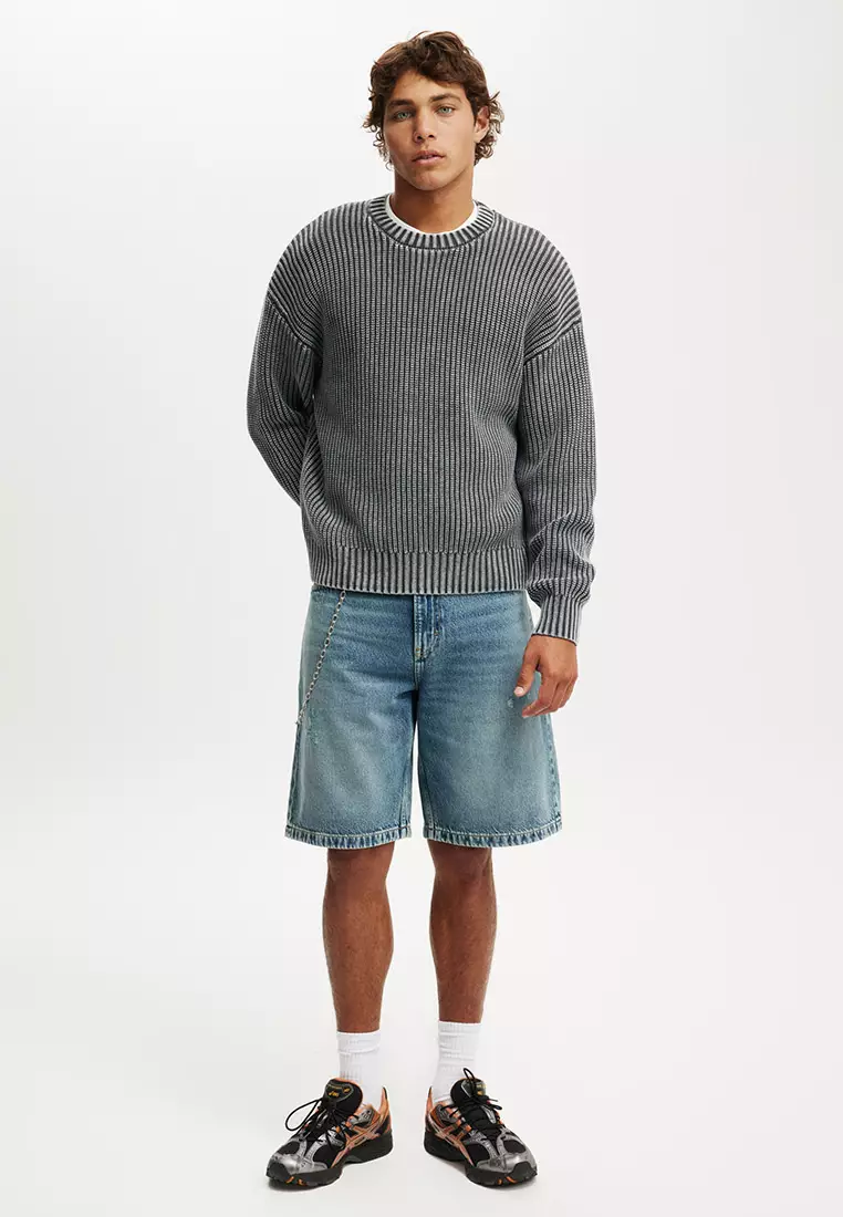 Baggy Denim Shorts