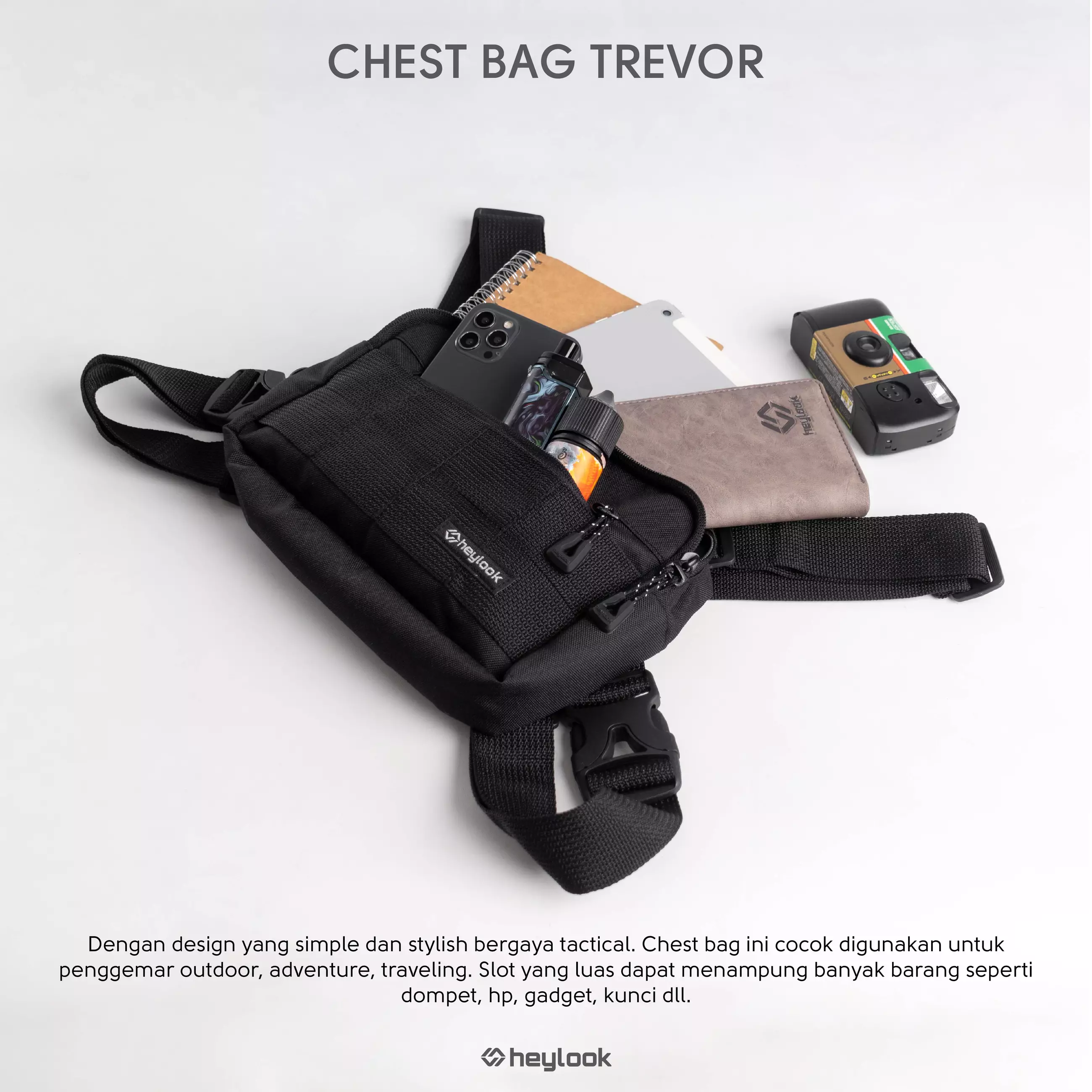 Promo HEYLOOK Official - Chest Bag Waterproof Raptor Tas Dada Tactical Rig  Bag Outdoor Diskon 62% di Seller HEYLOOK Official Store - HEYLOOK Official  Store - Kota Tangerang