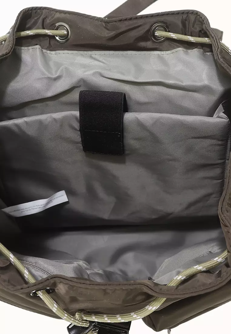 Elle Backpack B05-EL-3219 Brown With Pouch acc