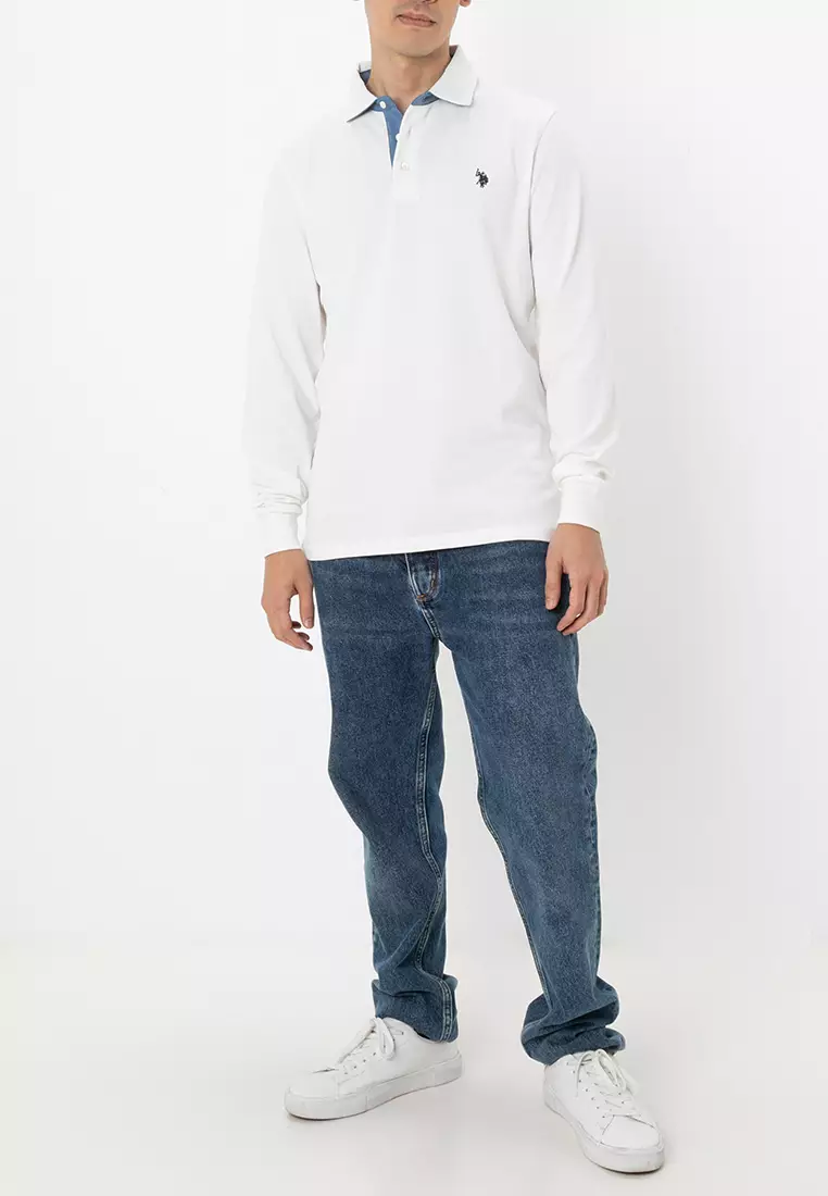 Lyle Helbow Patch Polo Shirt