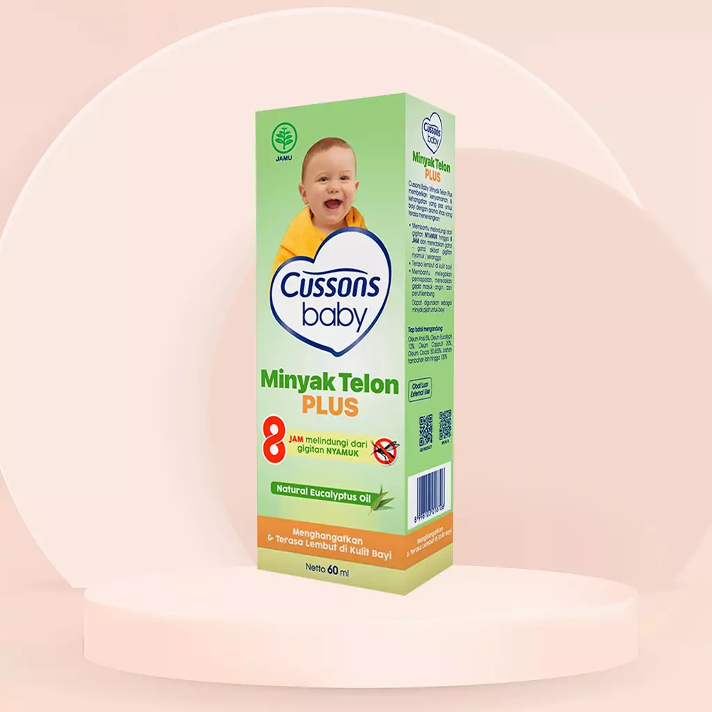 Cussons Baby Minyak Telon Plus 60ml