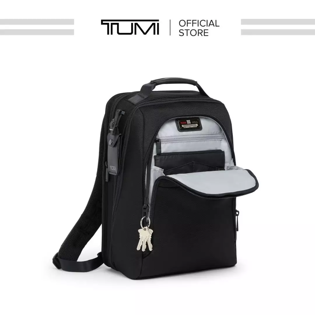 Jual Tumi TUMI - Medium 15" Expandable Backpack - Black Original 2026 |  ZALORA Indonesia
