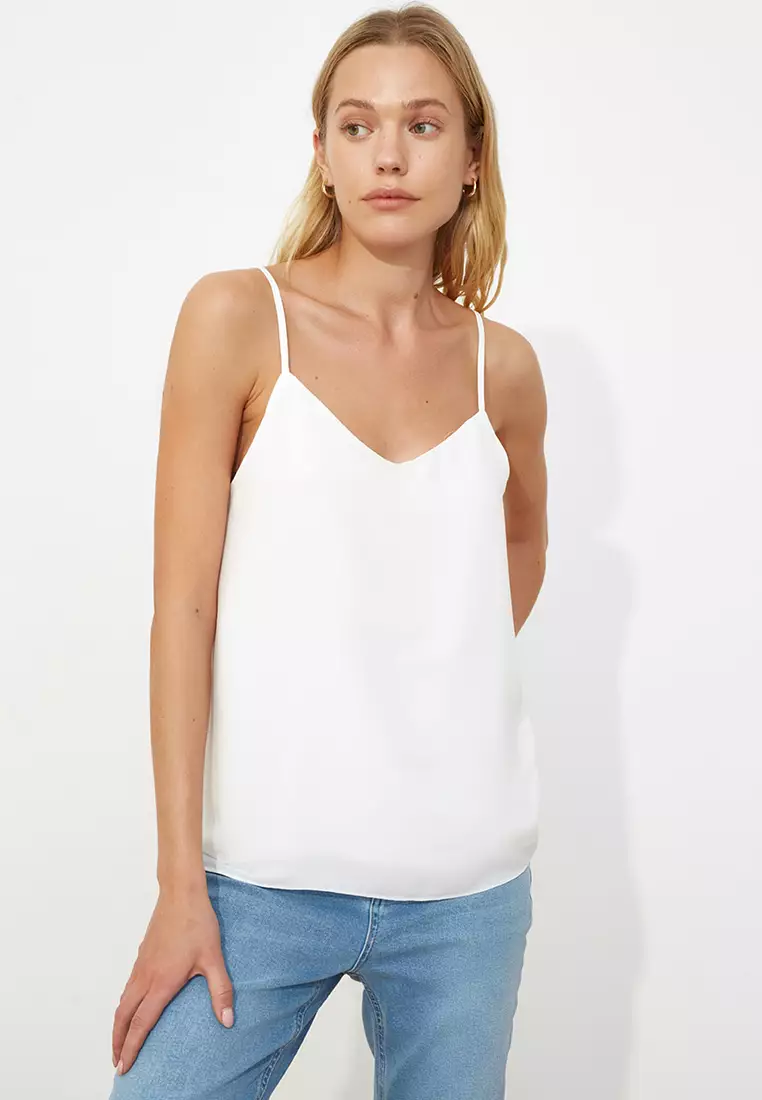 Basic V-Neck Slip Top