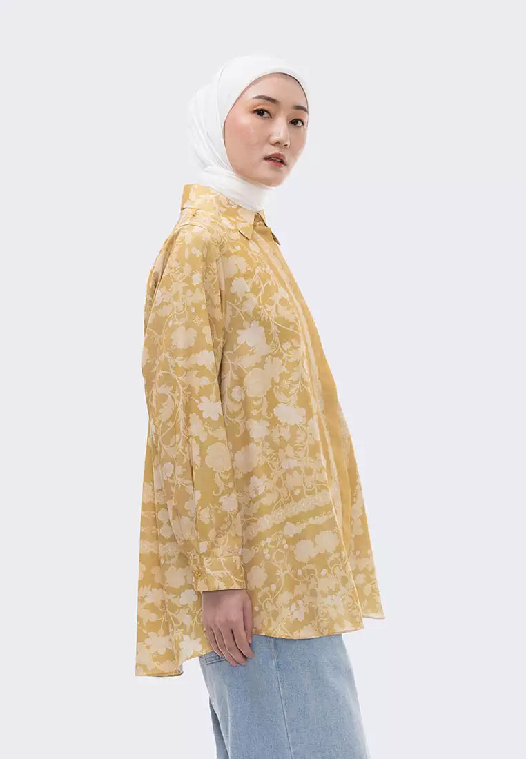 Ria Miranda Mustard Rumi Shirt