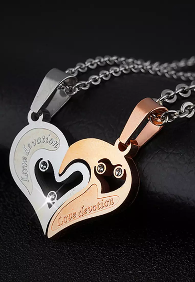 Necklace pairs couples deals