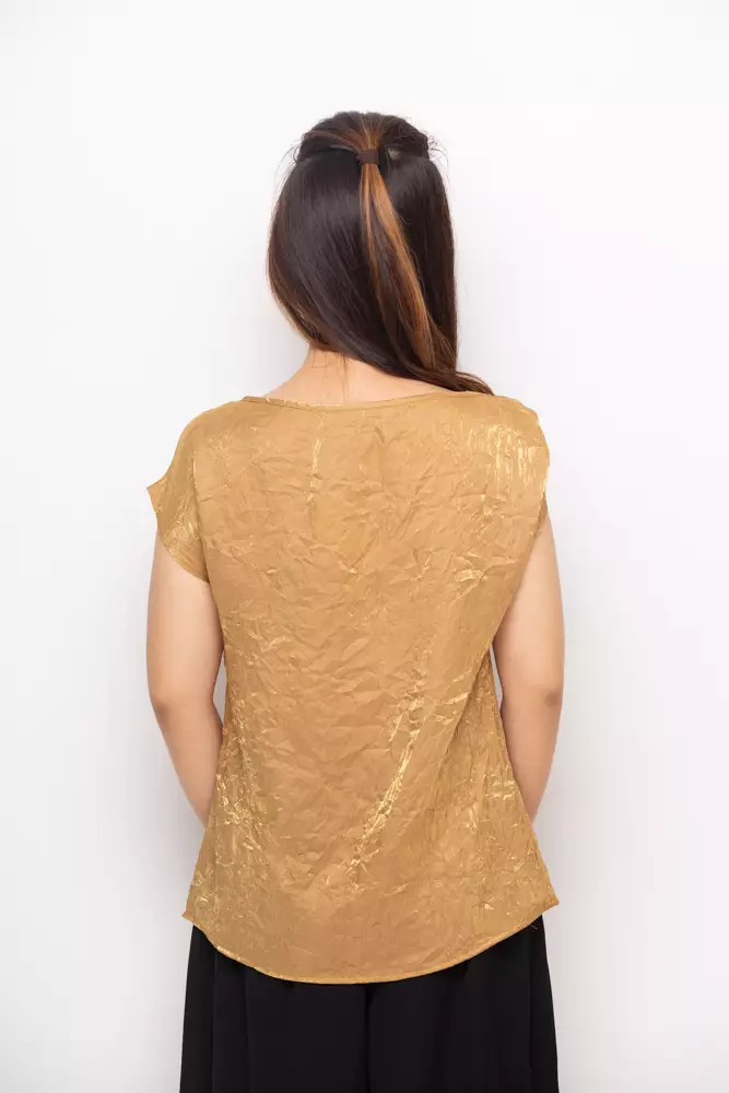 Hunny Blouse In Gold