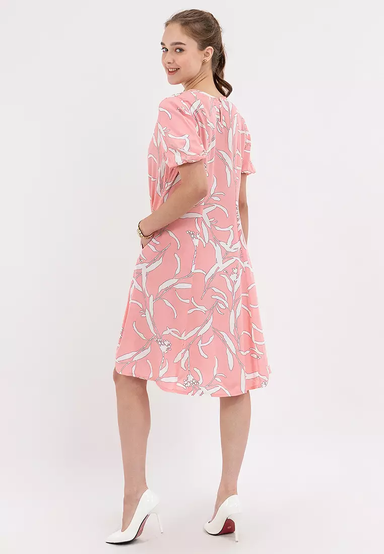 Althea Bubble Sleeve Dress