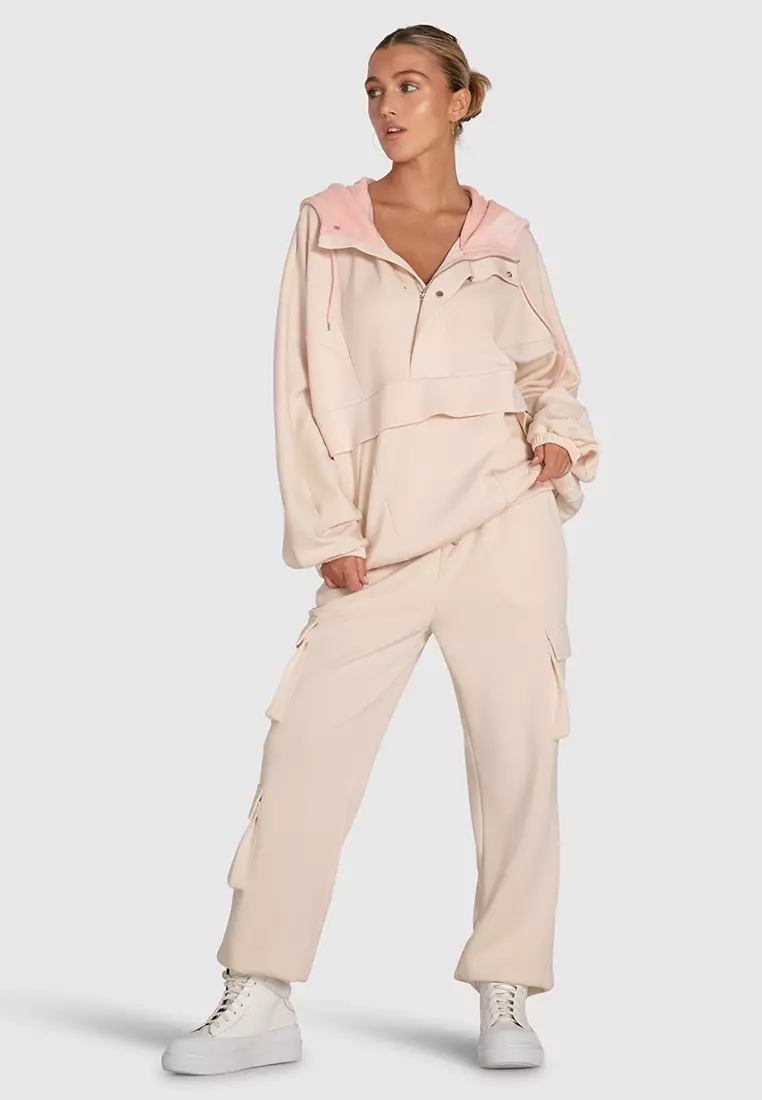 Buy Belle Bloom Best Of Me Panelled Hoodie 2025 Online ZALORA