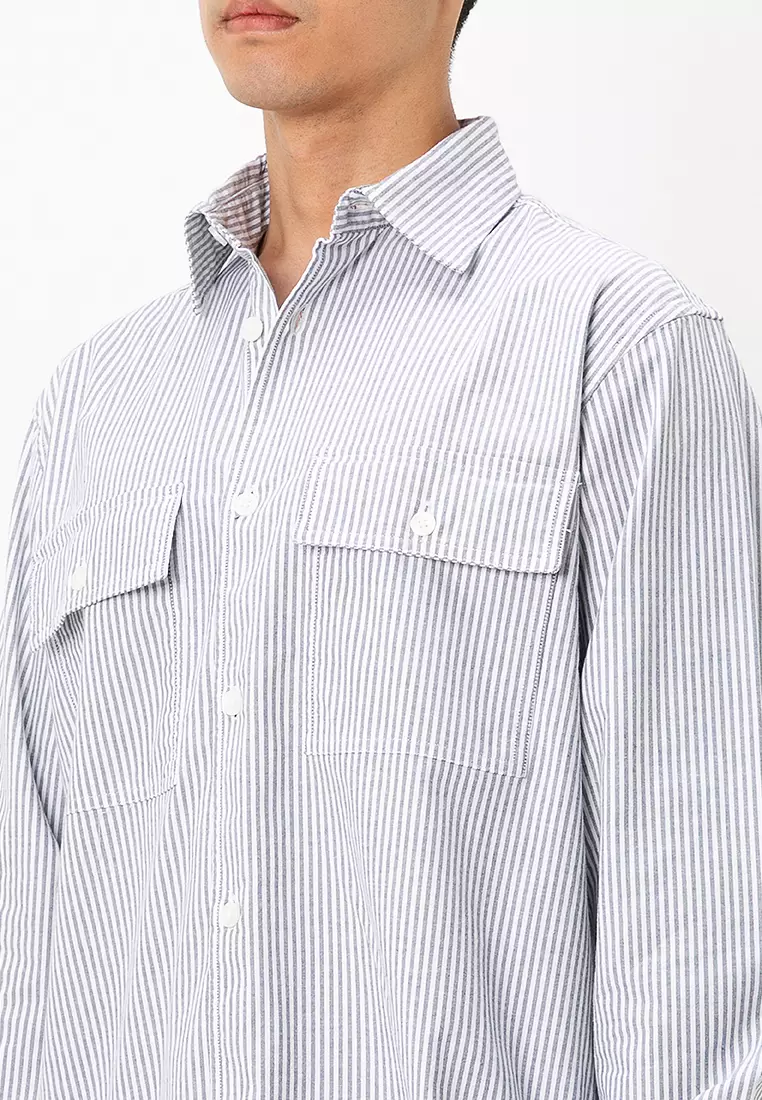 Cipher Oversized Oxford Shirt