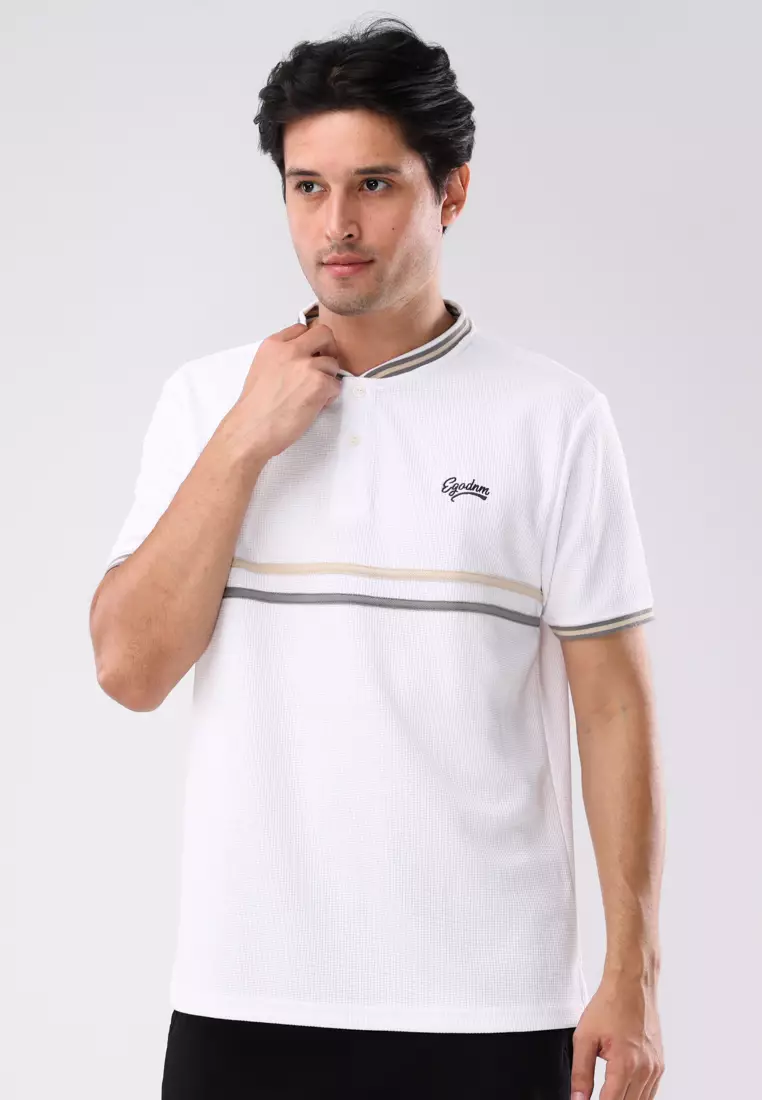 Buy Ego Henley Short Sleeves Comfort Fit 2026 Online | ZALORA Philippines