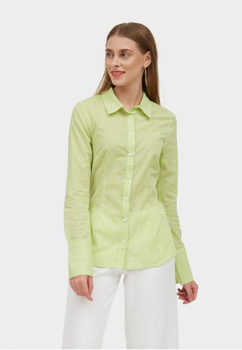 Jual Pierre Cardin Apparel Long Shirt Check Original Zalora Indonesia