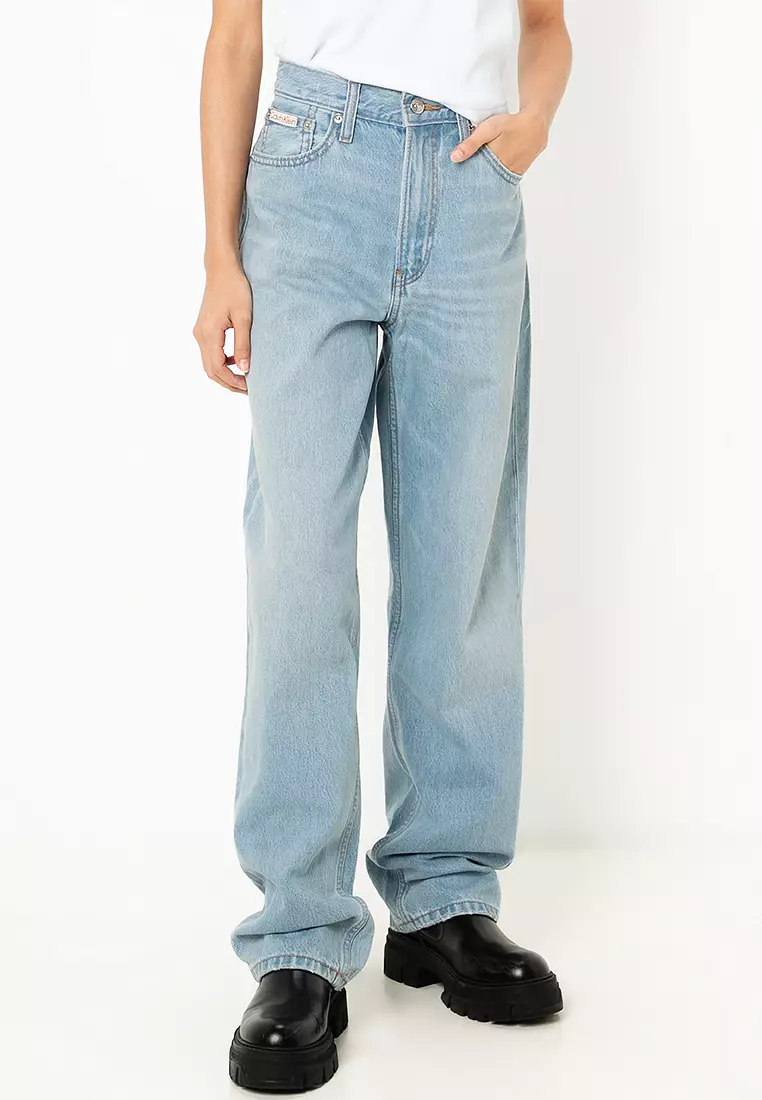 Loose Jeans Ck Jean Buy Calvin Klein 90S Loose Marbled Beacon