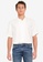 Only & Sons white Nile Short Sleeves Linen Regular Shirt 9B7C4AAE4D81C5GS_1