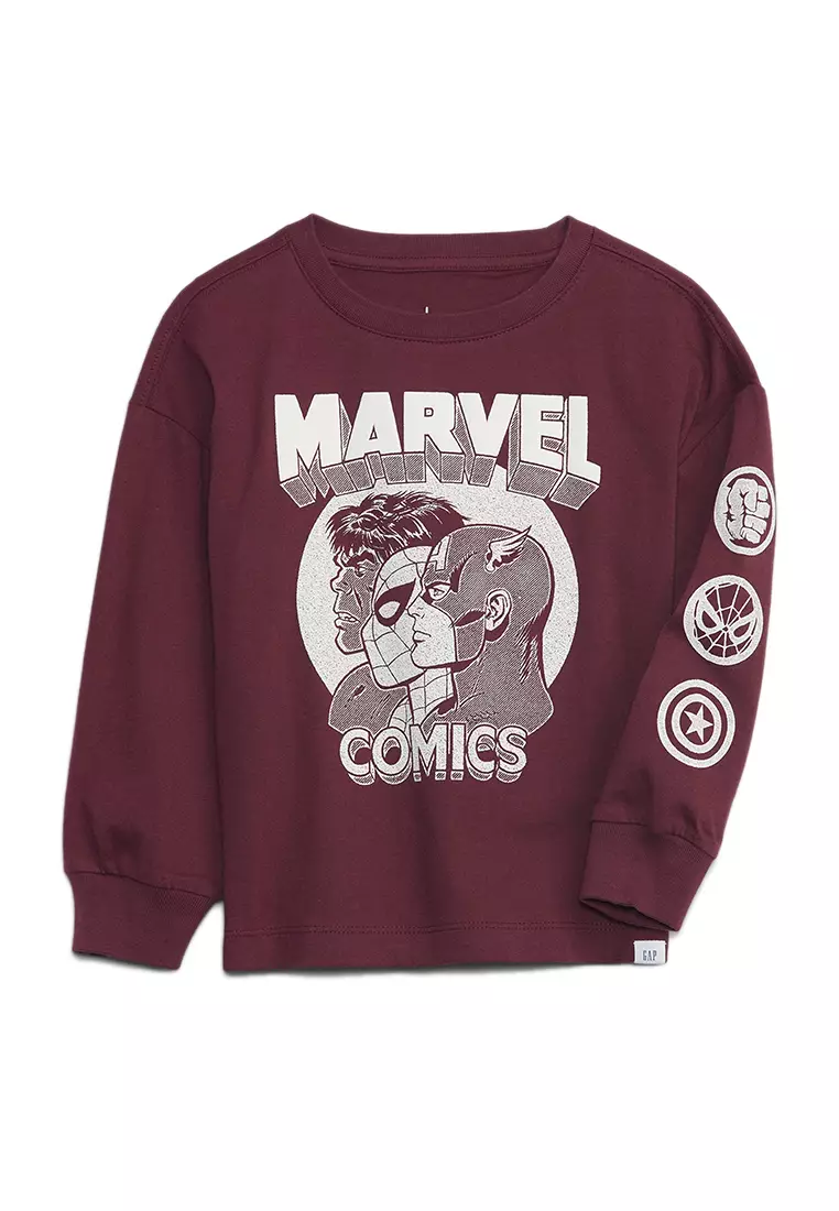 Buy GAP Marvel Graphic Fall Sweatshirt 2024 Online ZALORA Singapore