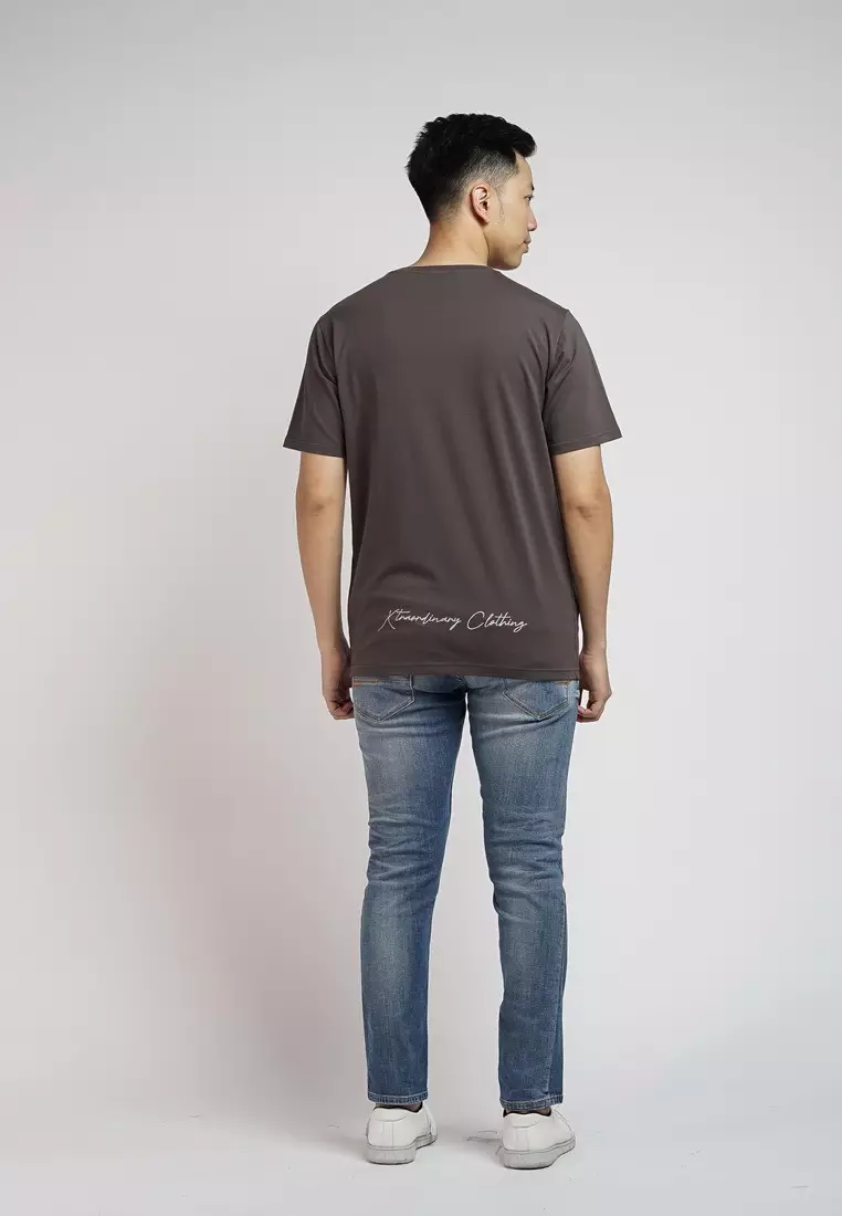 XTRAORDINARY T-Shirt Cotton Spandex Pria 48042