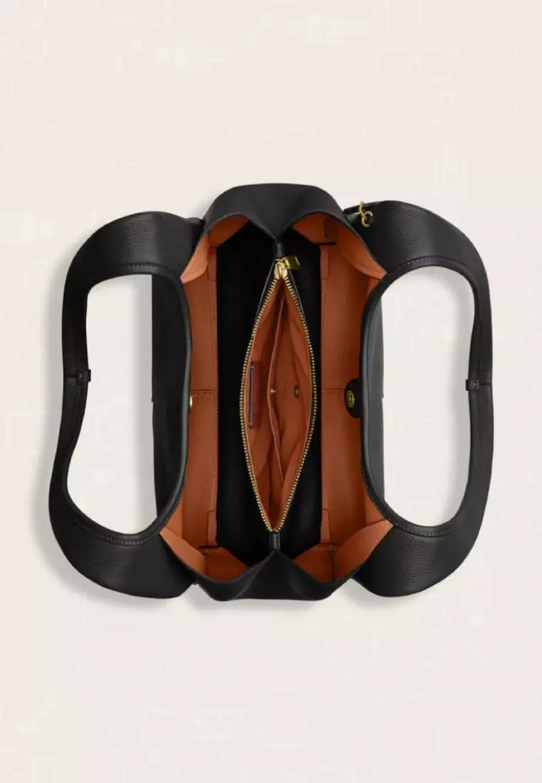 Coach Lana Shoulder Bag Black