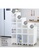 HOUZE white HOUZE - KRUSTY - 4 Tier Rolling Storage Cabinet C4F9CHL302FDC9GS_5