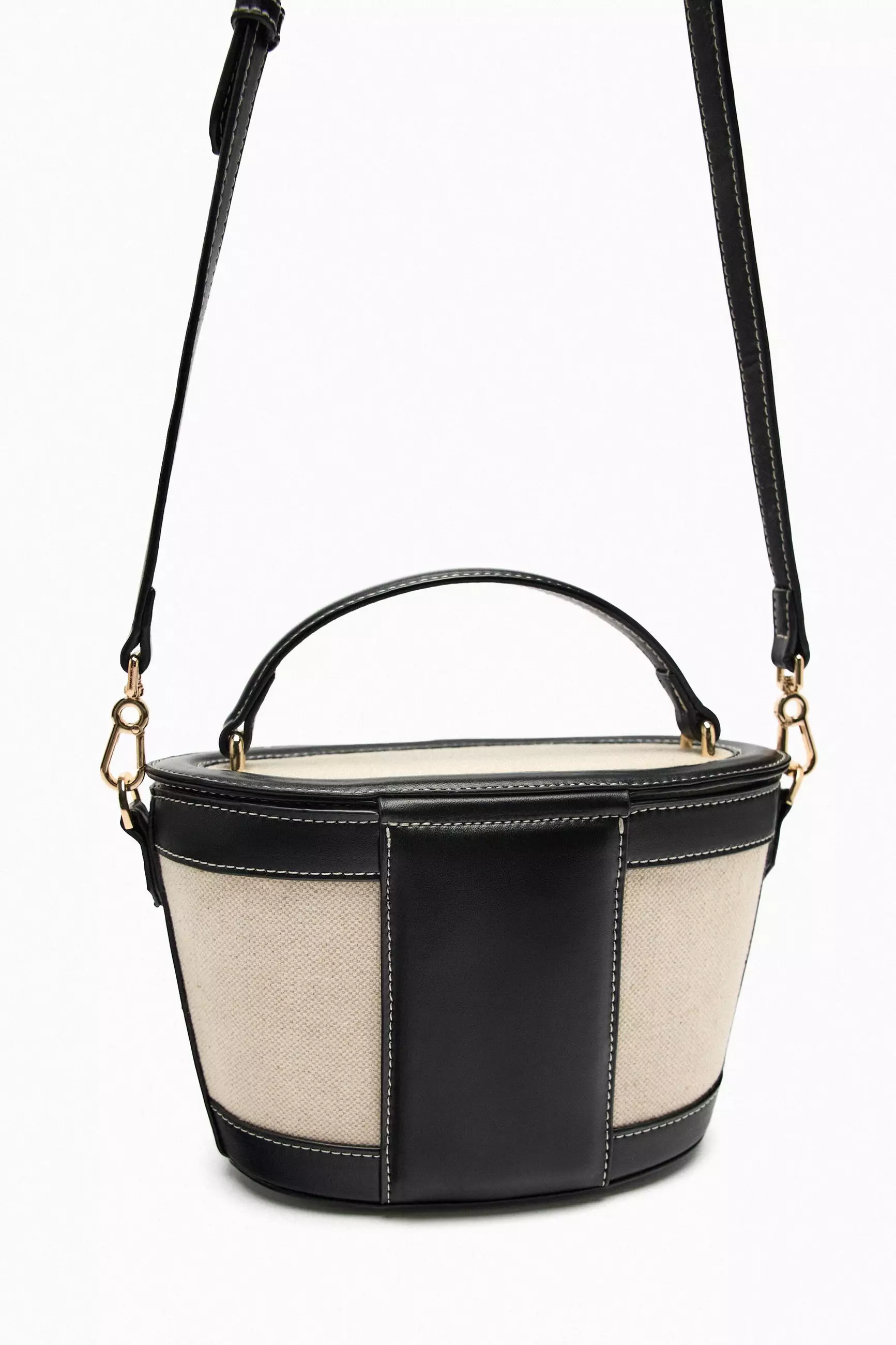 zara contrast crossbody bag