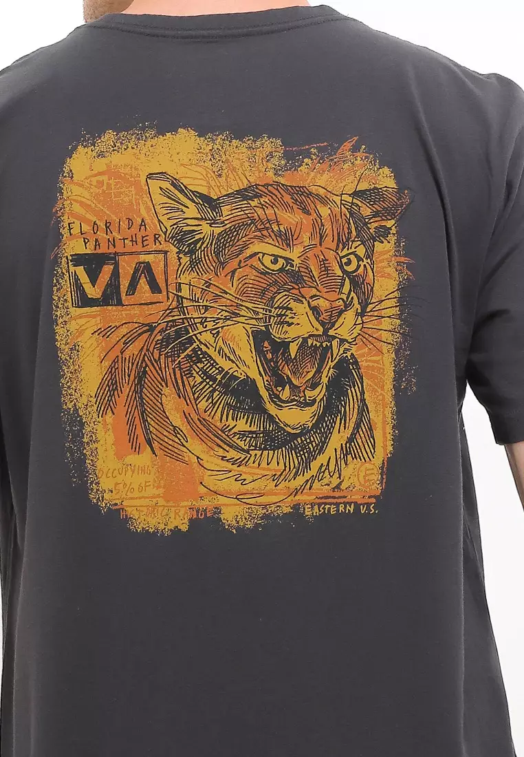 Jual RVCA Horton Panther Short Sleeve Tee Original 2025