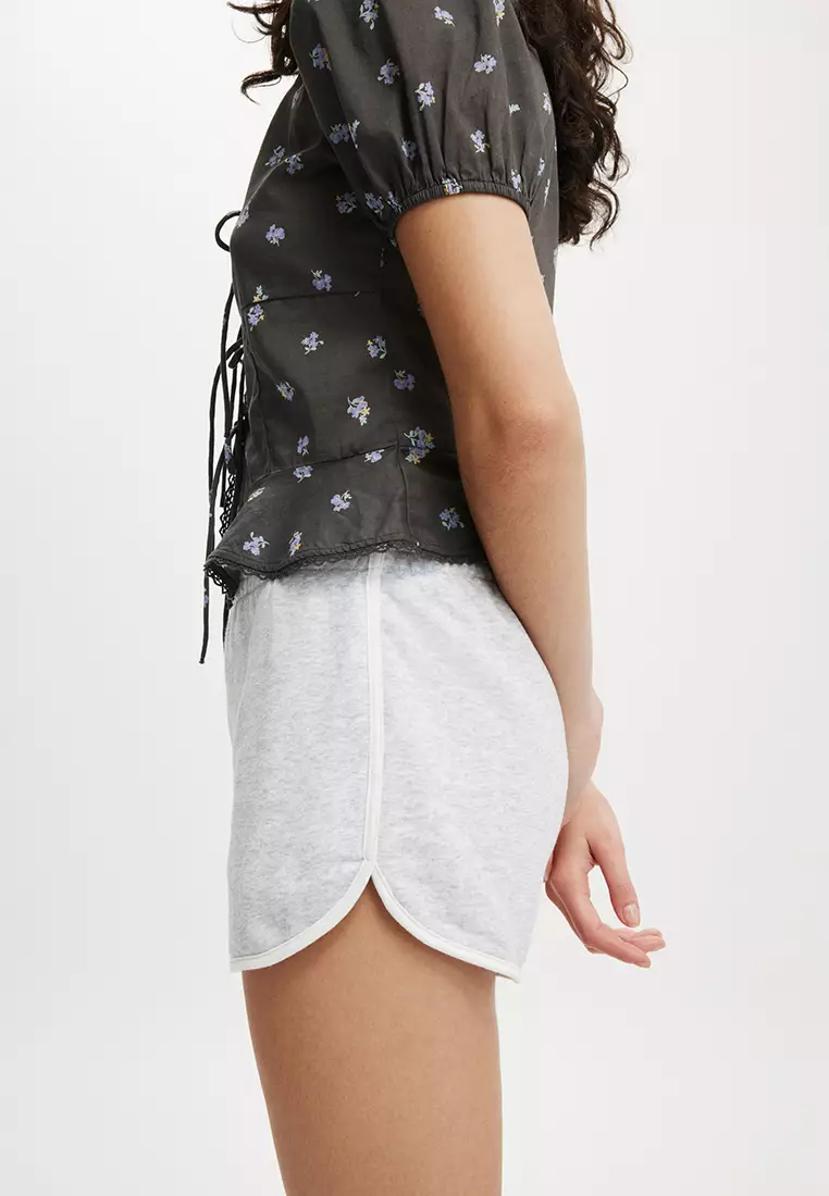 Dolphin Hem Mini Shorts