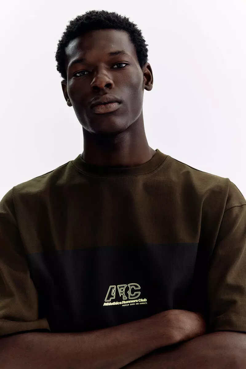 Oversized Fit Printed T-shirt