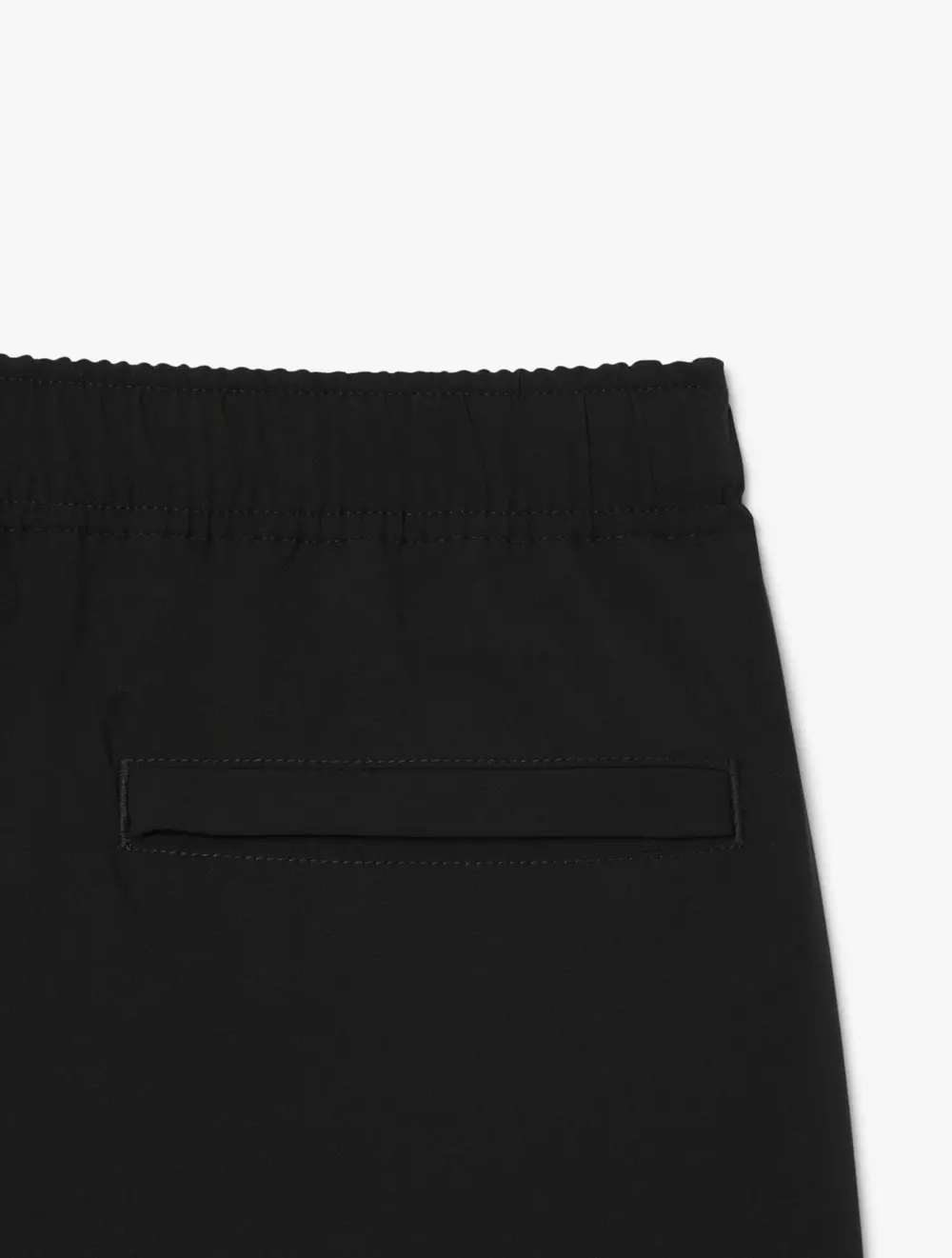 Straight Fit Stretch Chino Pants - Black