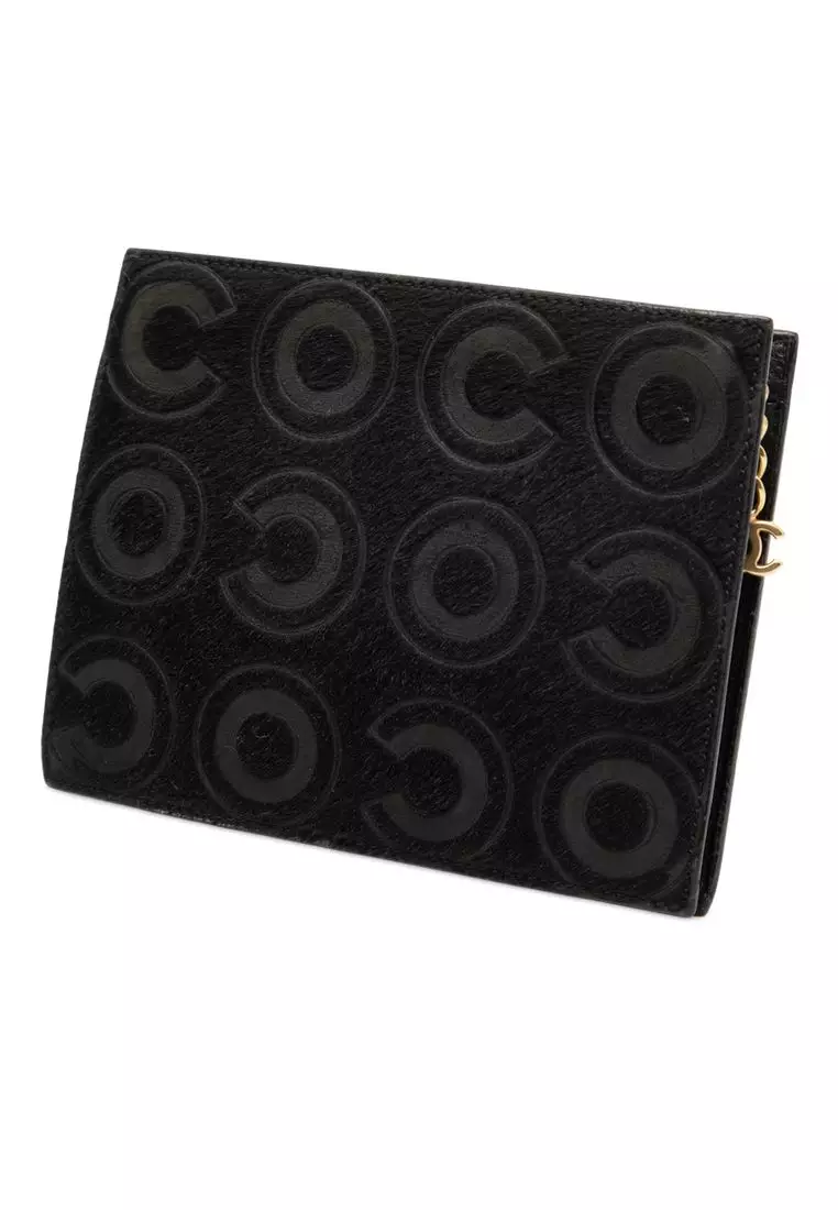 Pre-Loved Chanel Coco Pony Hair Clutch