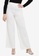 MISSGUIDED white Wide Leg Co-Ord Trousers C8EDFAAADBFC87GS_1