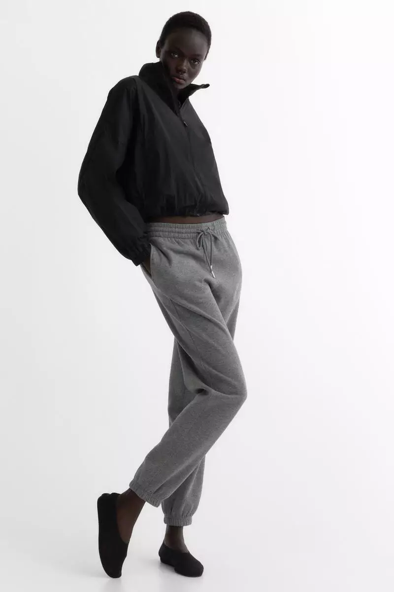 Cotton-blend sweatpants