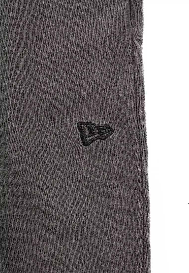 NE Wordmark Garment Dye Black Women Sweatpants