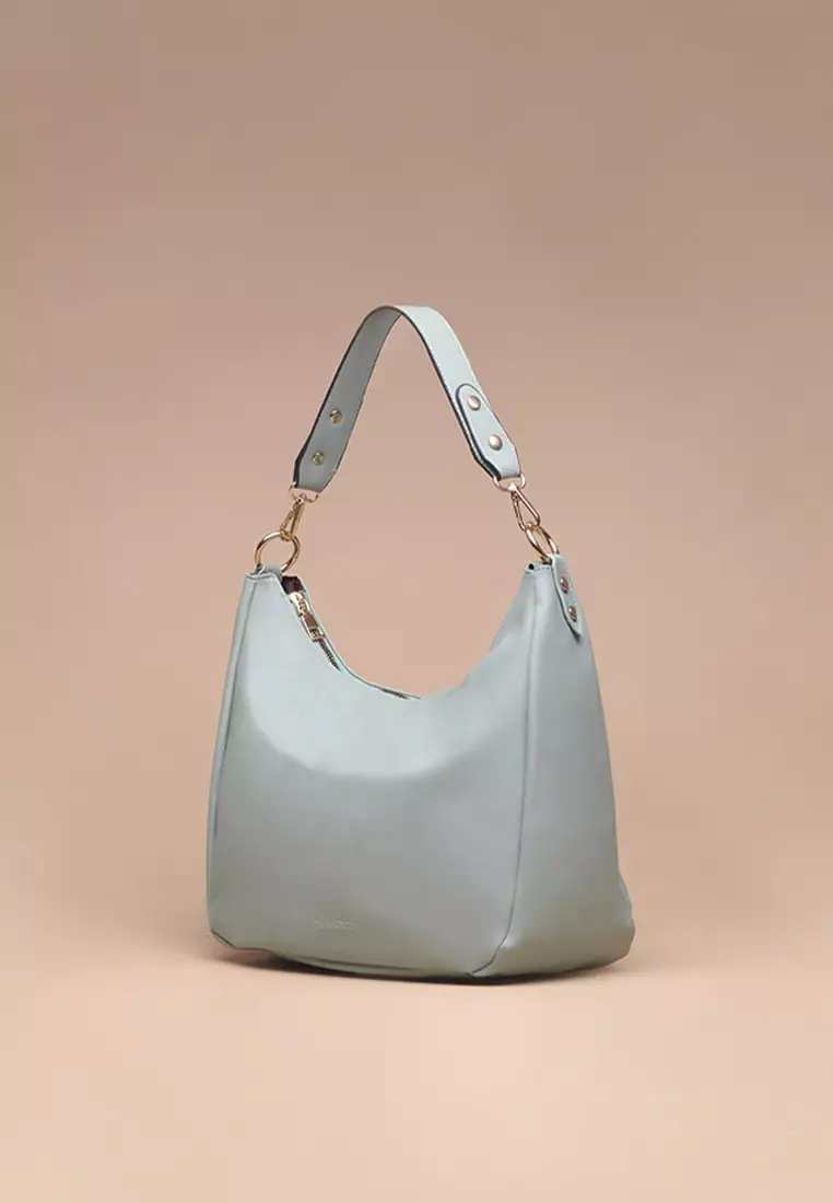 Tas Bahu Wanita Silvertote Jules Hobo Sage Green