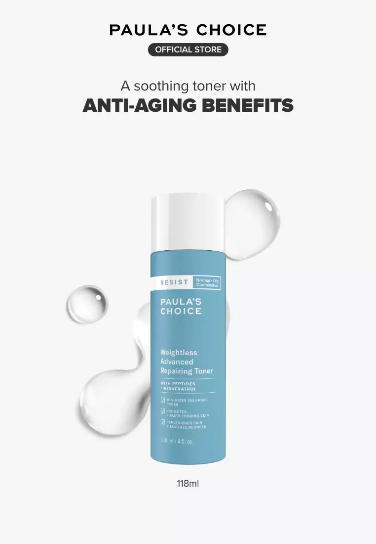 Buy Paula's Choice Resist Weightless Advanced Repairing Toner 118 ml