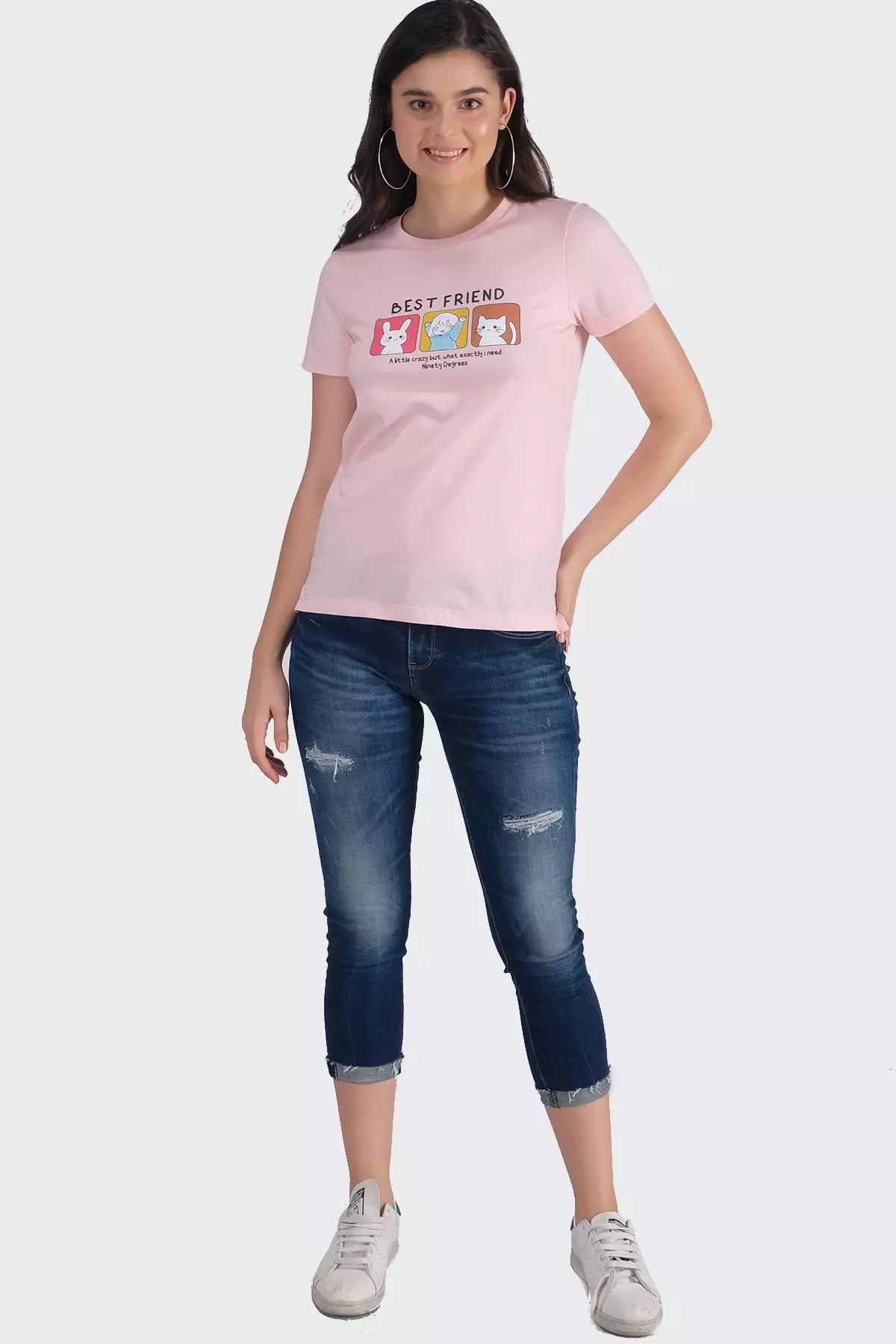 Kaos Wanita Tauriel Pink