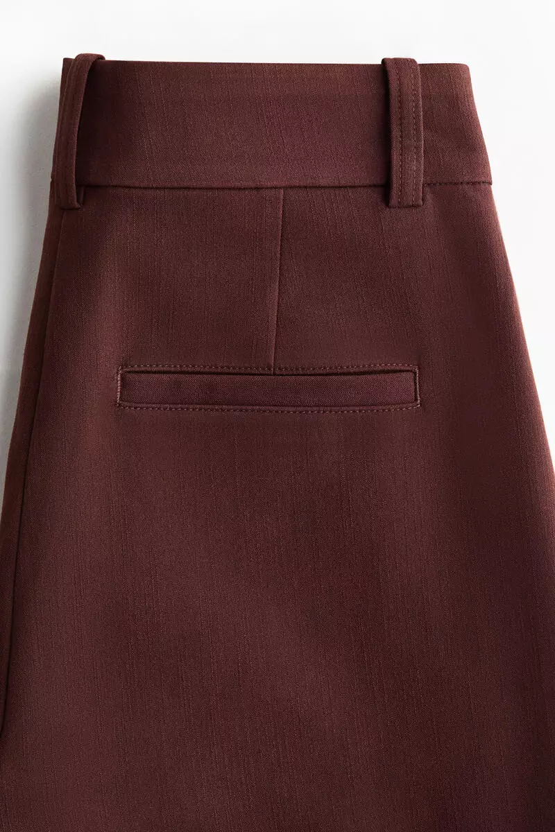 Wide tailored trousers