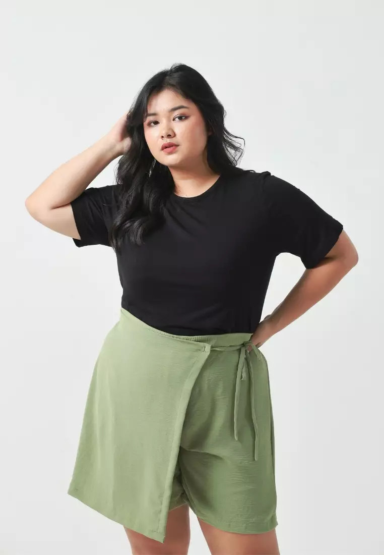 xtramiles Ladies plus size skort ae ra matcha