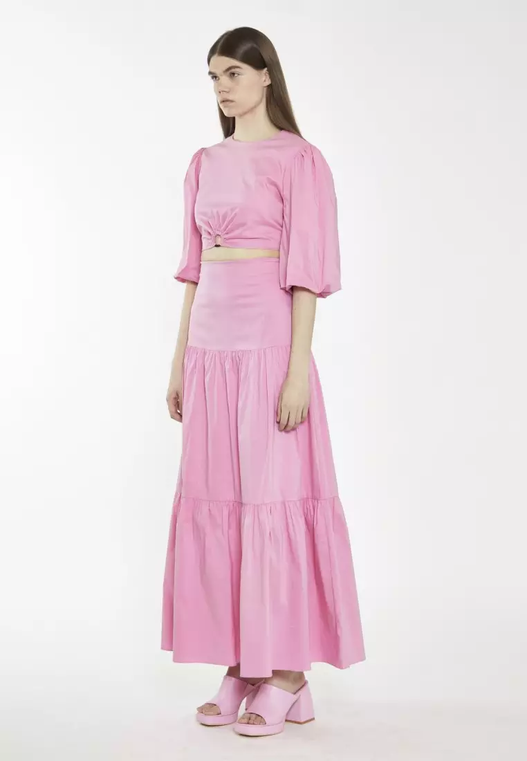 Tiered Maxi Skirt