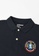 Giordano blue Men's Cotton Lycra Pique Short Sleeve Embroidery Polo 01010322 D2FFEAAEFD0A5BGS_3