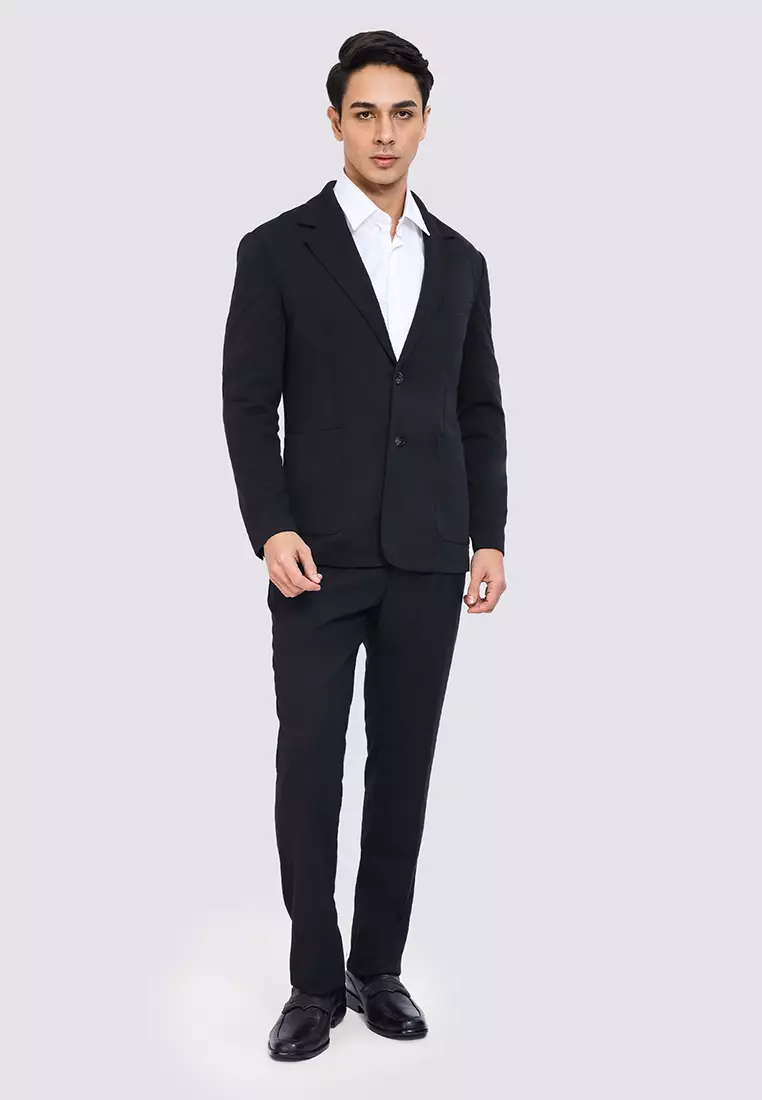 Texture Formal Stretch Trousers