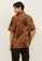 Batik Wibowo brown Gumira Batik Shirt 2DC93AA53A5106GS_3