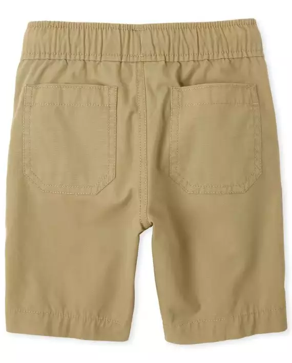 Boys Pull On Jogger Shorts - Celana Pendek Bayi & Anak Laki (Coklat)