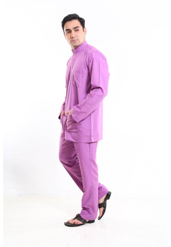 Amar Amran purple Baju Melayu Moden 2F241AAA3BB45FGS_1