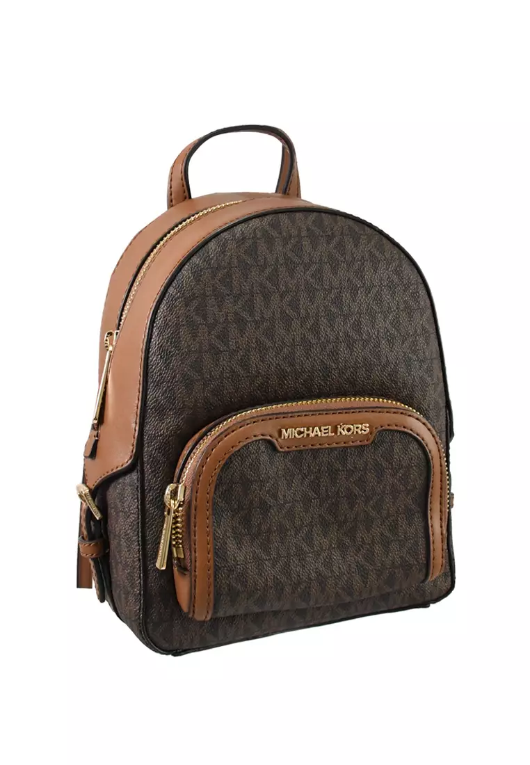 Signature Jaycee Mini Backpack - Brown