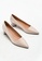 Twenty Eight Shoes pink VANSA Embossed Pointed Toe Mid Heel Pumps  VSW-H669811A 7ED24SH93AE6CCGS_5